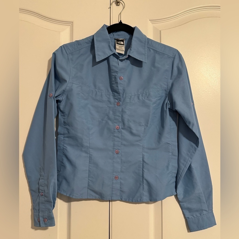 The North Face Women’s Blue Button Down Shirt